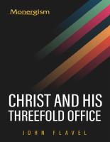Christ and His Threefold Office - John Flavel.pdf